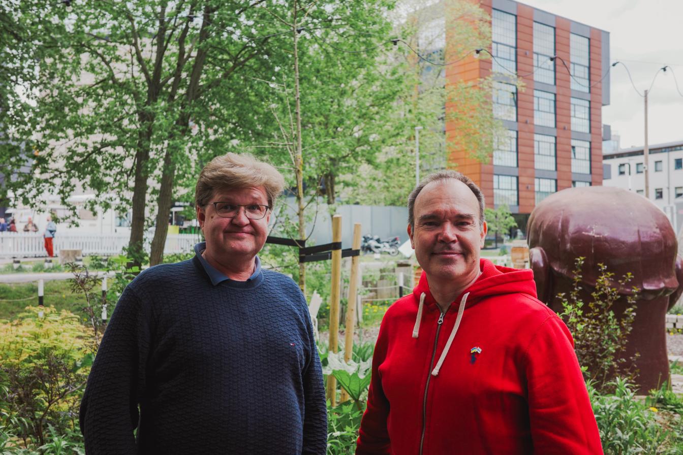 Kustaa Valtonen and Peter Vesterbacka